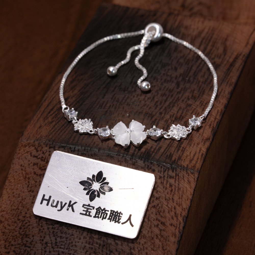 クローバーブレスレット - s925 - MT01 – HUYK JEWELRY©