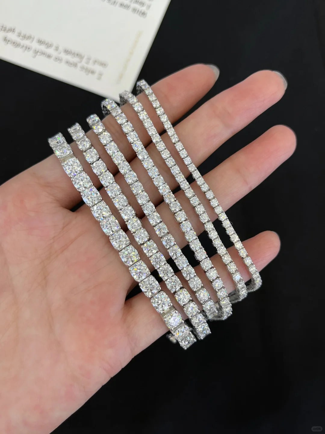 สร้อยข้อมือเทนนิส – โมอิสซาไนต์ – L100944