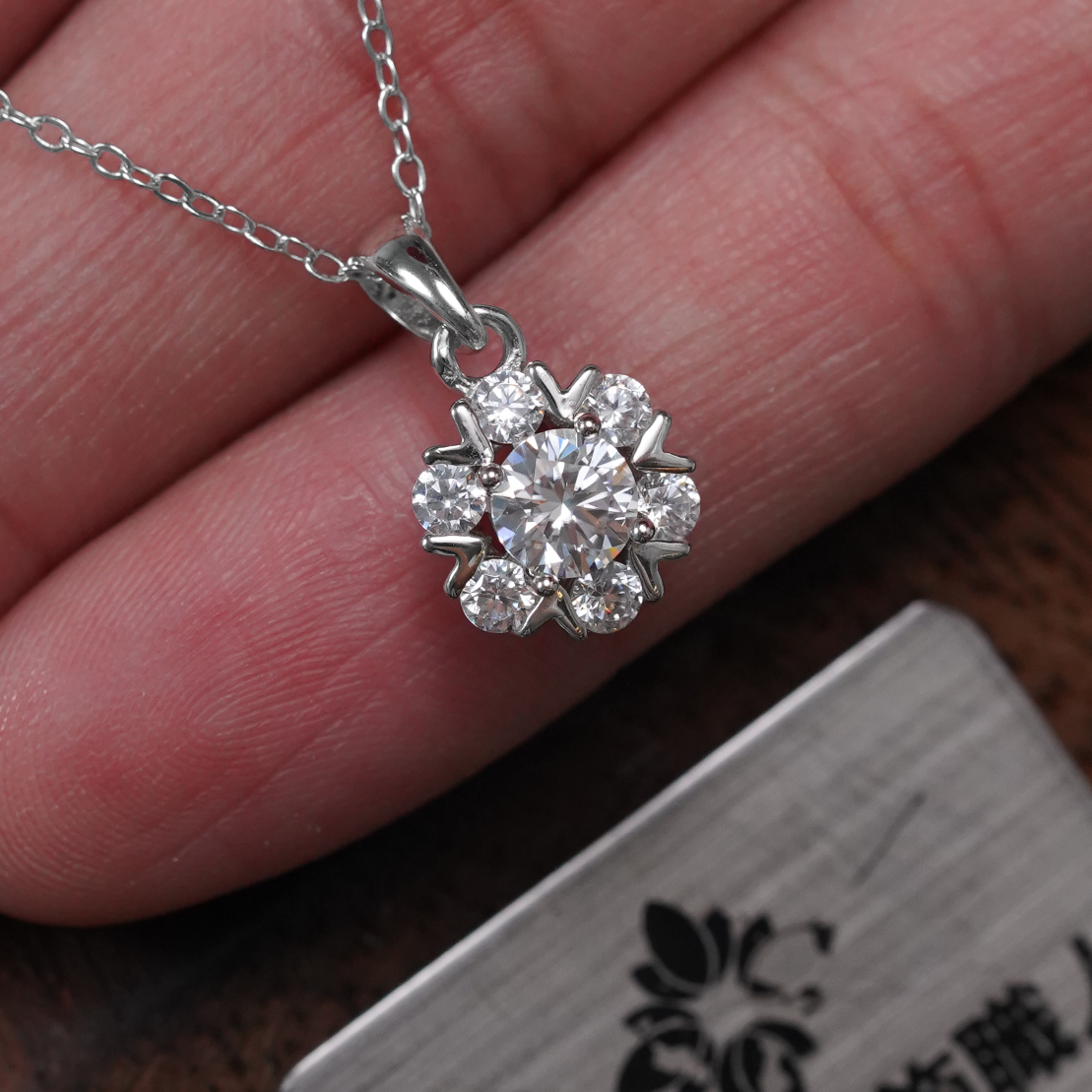 Kalung Snowflake - S925 - D400535