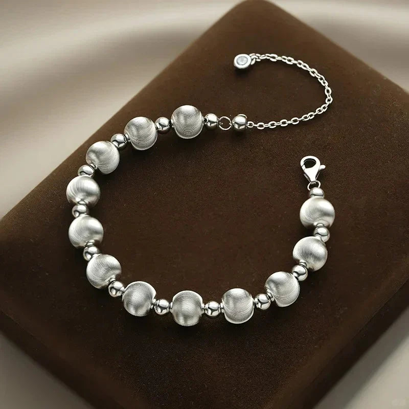 กำไลลูกปัดตาแมว – อาเกต – L001274