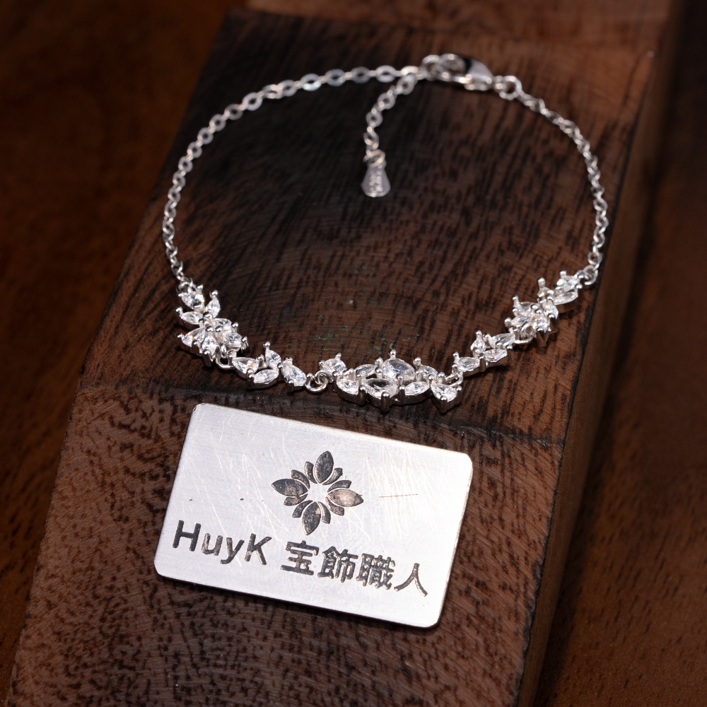 藤の花ブレスレット- S925-  L401038