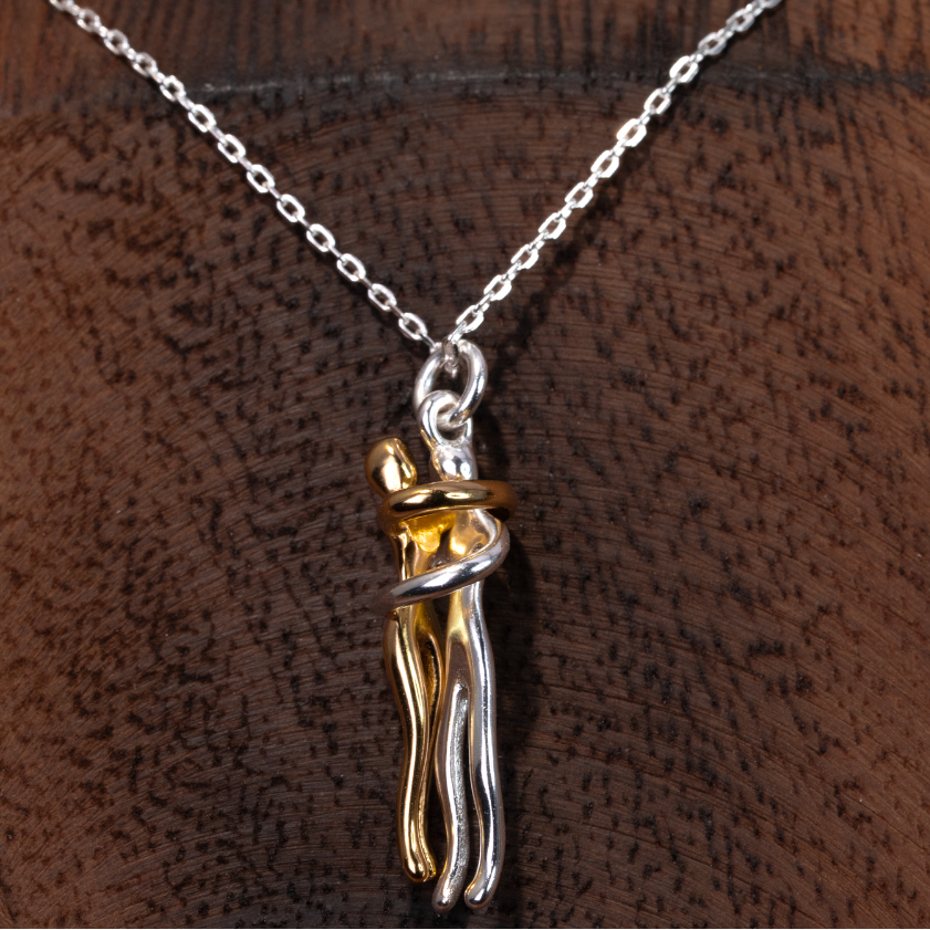 สร้อยคอคู่รัก – เงิน S925 – D000984