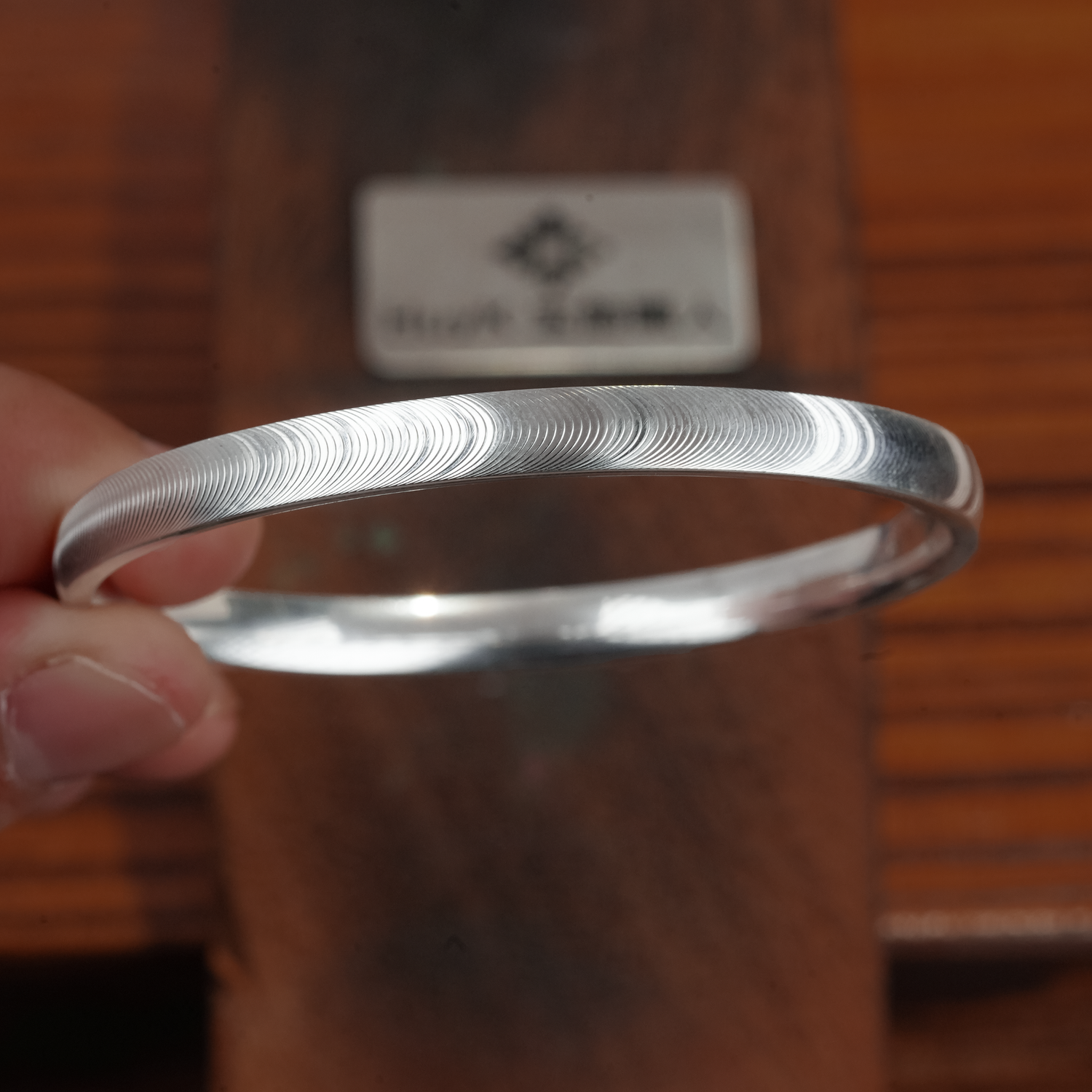 กำไลข้อมือตาแมว – เงิน S999 – K400013