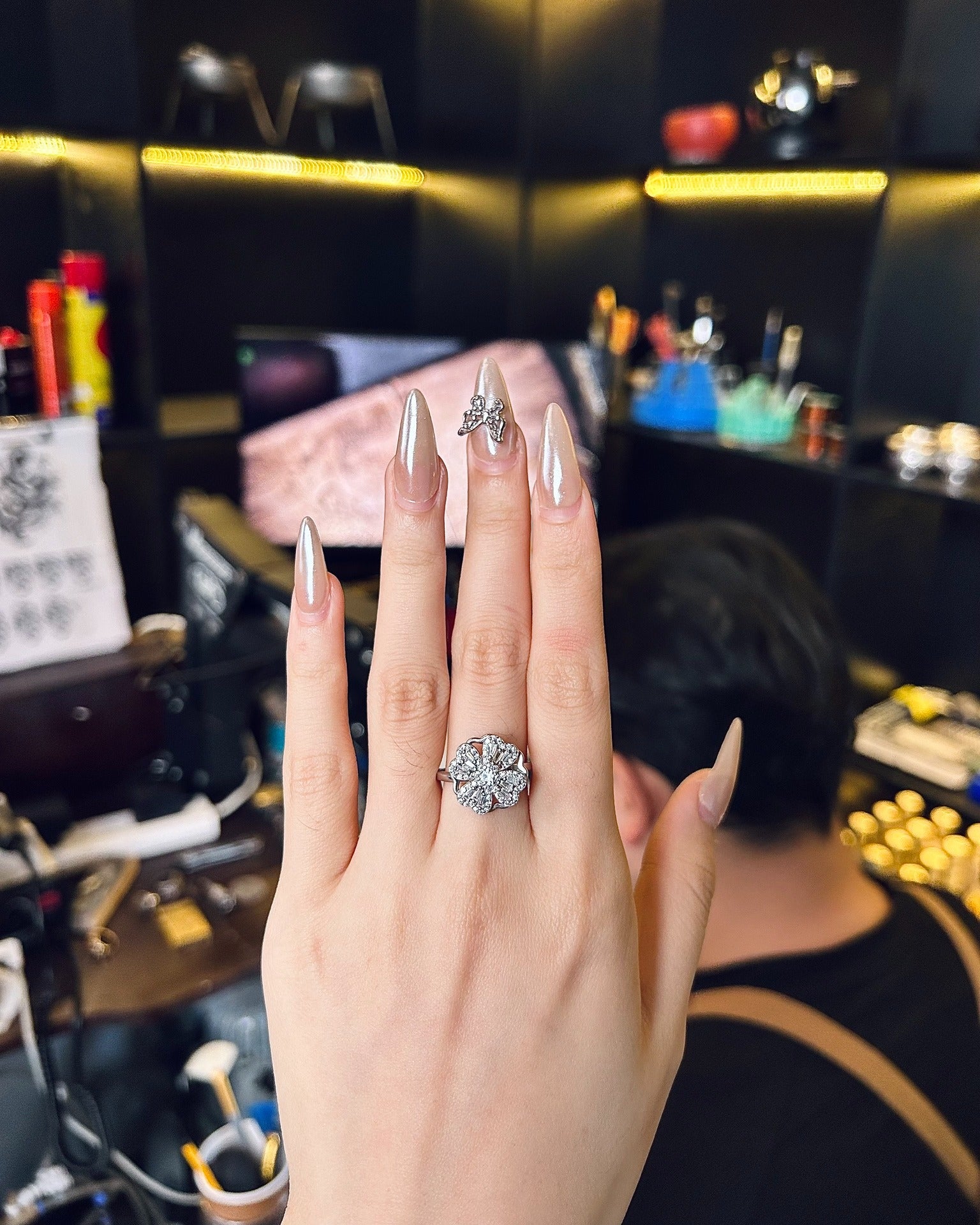 四つ葉のクローバー 回転式リング- S925 - N0044 – HUYK JEWELRY© 四つ葉のクローバー 回転式リング- S925 - N0044 – HUYK JEWELRY©