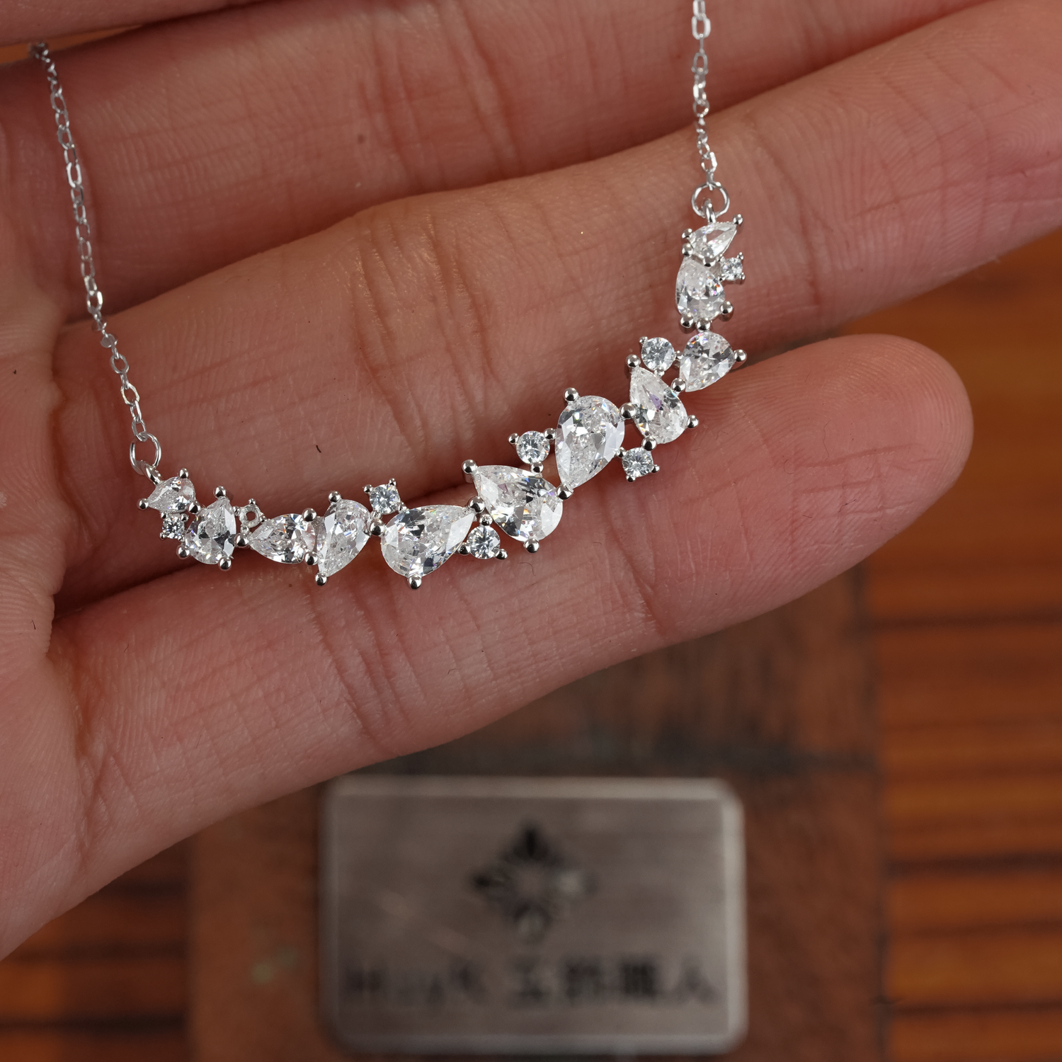 Kalung Bunga Wisteria - S925 - D000994