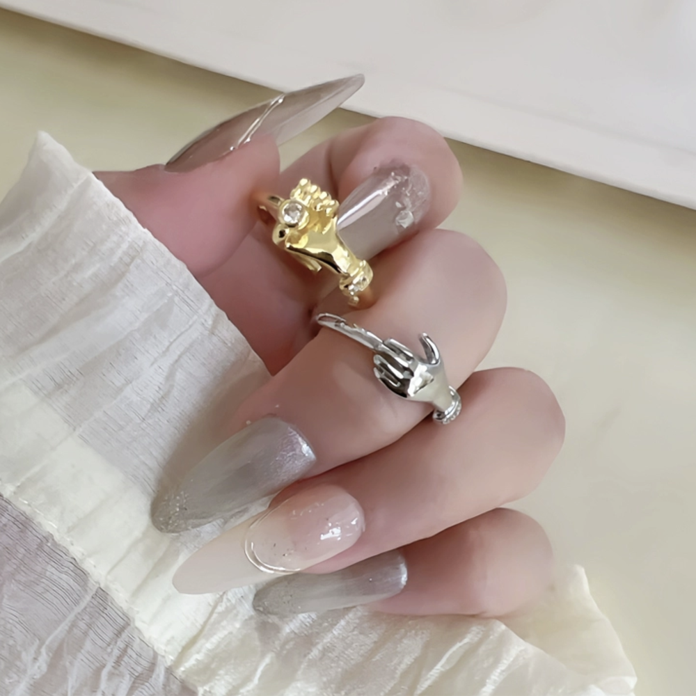 Cincin “Bergandengan Tangan” - S925 - N630001