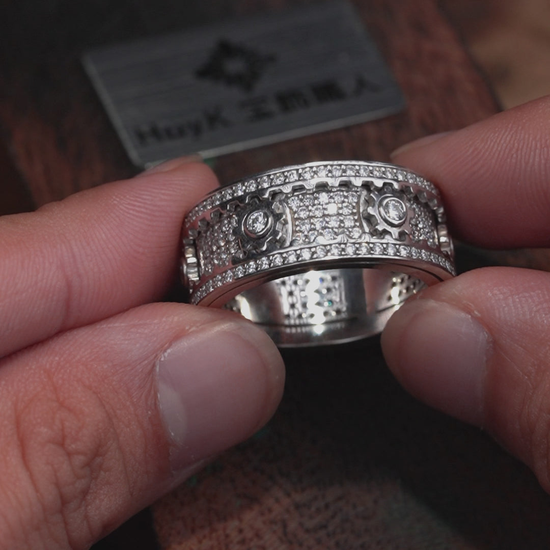 Cincin Putar Gear Mekanis – S925 – N101220