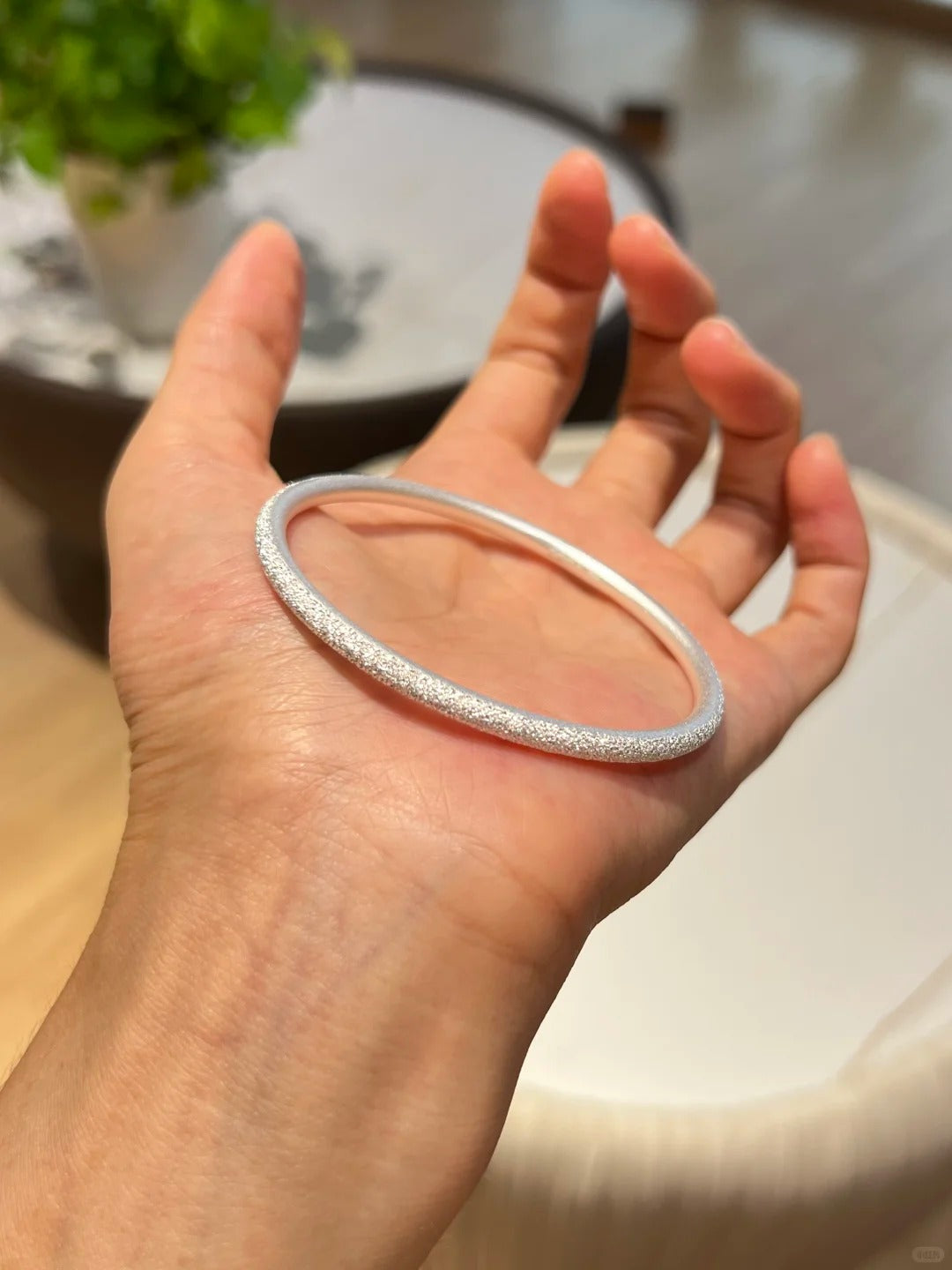 マットシルバーのブレスレット - s999 - L000108 – HUYK JEWELRY©
